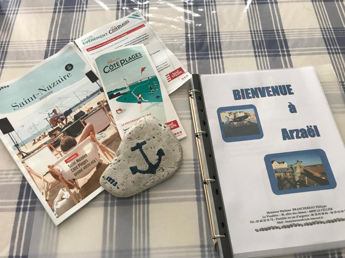 Maison De Vacances Arzael A 200M De La Plage Celebre De Mr Hulot Σαιν-Ναζαίρ Εξωτερικό φωτογραφία